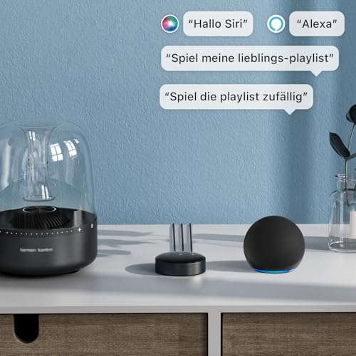 WiiM Mini AirPlay 2 Wireless Audio Streamer, Multiroom-Stereo, Vorverstärker, kompatibel mit Alexa-...
