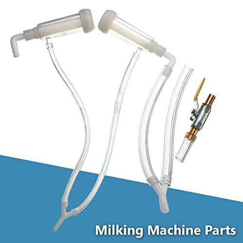 GCSEY Sheep Parts Teat Cup Silicone Rubber Milker Claw Liners for Cow Milking Machine DIY Accessory Tools Manual Cow Goat Parts Kit