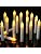 MUMCHASI Flameless Candles Battery Operated Candlesticks Flickering Led Candles Electric Flameless Taper Candlesticks Church Wedding Party Kids Home Decor H: 6 inches 12 Packs No Remote