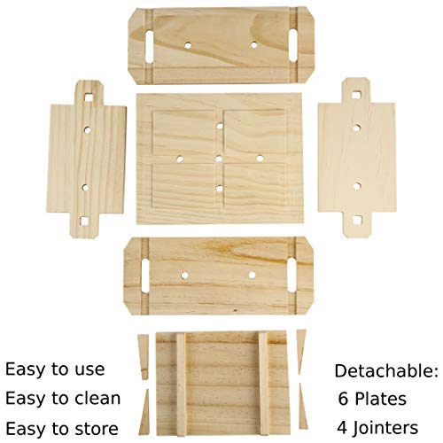 Wooden Tofu Press - Removes Water From Tofu Block | Tofu Making Kit - Thumbnail 4