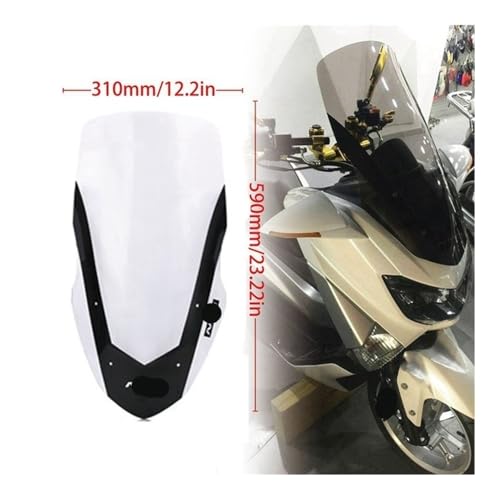 Déflecteur de pare-brise NMAX155 écran protection bulle 2017 - 2