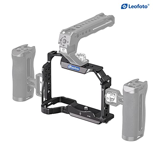 Image of Leofoto A7SIII Camera Cage, for Sony A7SIII, ARRI, Lightweight, Arca Compatible