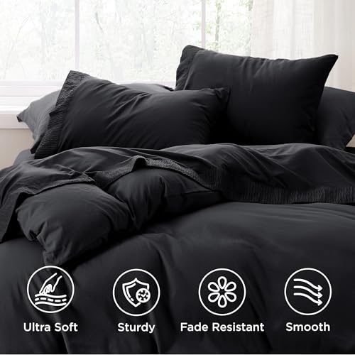Image of Bedsure Twin Sheets Set - 3 Pieces Soft, Breathable, Cooling Bed Sheets | Easy Care, Deep Pocket, Fade Resistant, Shrink Resistant, Sturdiness, Lightweight, for Spa, Hotel, Guest Bedroom