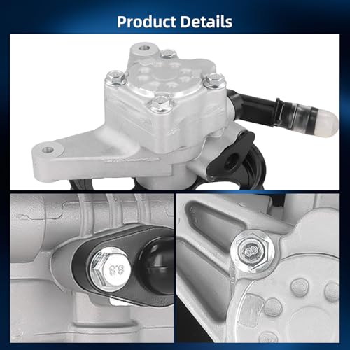 21-5442 Power Steering Pump with Pulley - Compatible with 2005-2010 Honda Odyssey, 2005-2008 Pilot & 2007-2013 Acura MDX - Replaces 56110-RDJA01, 56110-PVJA01 by LORPHEIR - Used condition - Image 4