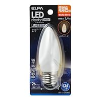 Amazon | ELPA LED装飾電球 シャンデリア球形 口金直径17mm クリア電球