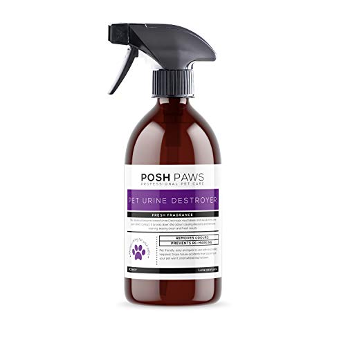 Posh Paws Pet Urine Destroyer Remover, 500ml, clear