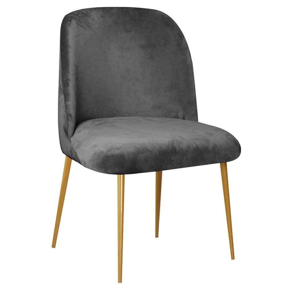 JORTUIO 2/4/6 Piezas Funda De Silla Comedor Elásticas Terciopelo Funda para Silla Sin Brazos Extraíble Ajustable Antimanchas Funda para Silla Protectora De Oficina (Color : #1, Size : 1 Pieza)