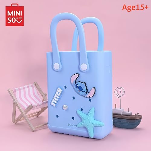 Bolsa Tote Azul Disney Lilo & Stitch MINISO miniatura 2