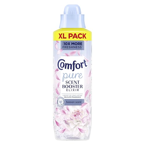 Comfort Pure Heaven Scent Scent Booster Dermatologist-Recommended Long Lasting Fragrance Elixir Gentle next to Sensitive Skin 828 ml