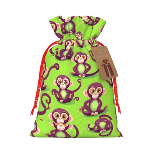 Green Clever Monkey �v�����g �ė��p�\ ���ɗD�����M�t�g �В��� �p�[�e�B�[�̌i�i �G�߂̂��j����
