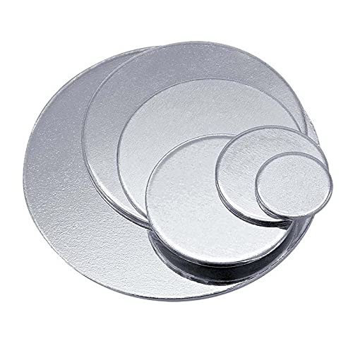 4 pcs 925 Sterling Silver Round Stamping Blank Disc 24 Gauge 12.7mm (1/2") Made in USA by CRAFT WIRE