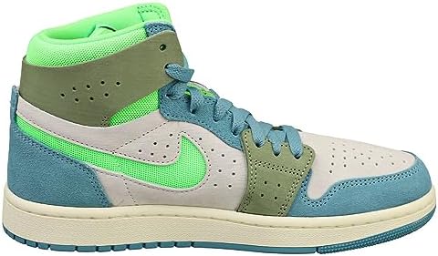 Nike Air Jordan 1 Mid Zoom CMFT 2 Cerulean/Oil Green Shoes Review | Image 5