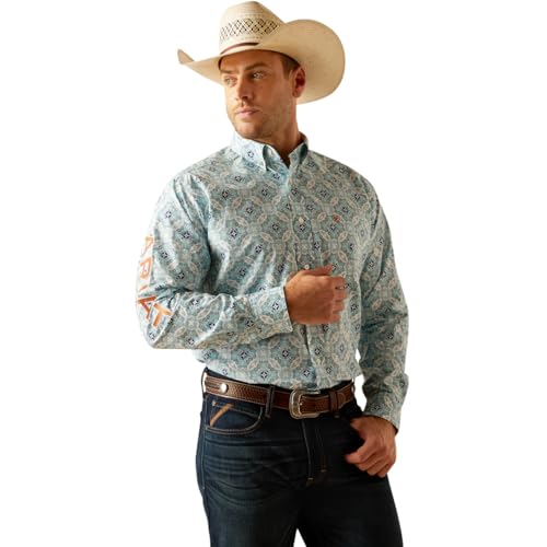 Chemise Emmett Ariat homme élégante idéale pour le bureau ou le ranch