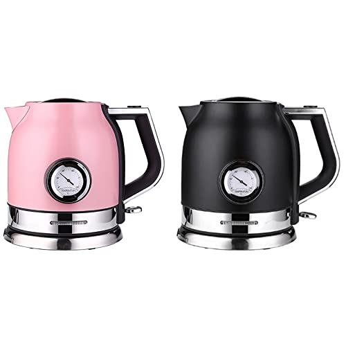 Hervidor eléctrico de acero inoxidable 1.8L negro miniatura 3