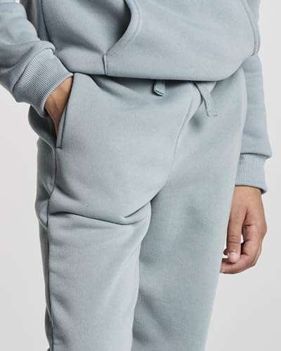 Real Essentials 3 Pack: Girls' Sweatpants - Active Fleece Jogger Pants (Size: 7-16)3