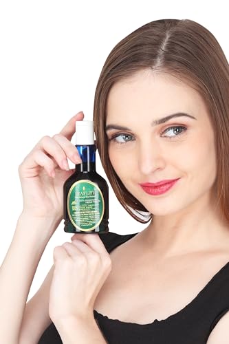 Image of Leaflife 100% Herbal Hair Oil | Homemade Natural Hair Oil for Hair Fall Control, Hair Growth & Premature Grey Hair Care | Non-Sticky, Chemical-Free | 125Mlleaflife 100% Herbal Homemade Hair Oil,Pack of 3 x 125 ML