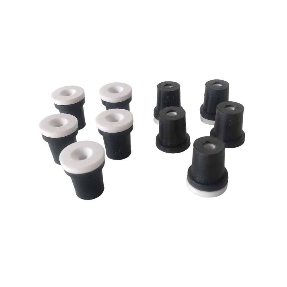 Sand Blaster Gun Nozzles Ceramic Tips ?Abrasive Blaster Backup Nozzle Pack of 10 (10, Nozzle Inside Diameter 2.5mm)