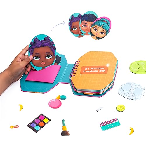 Image of LoveDabble Pretend Play Cosmetic&Makeup Kit|Yippie Yay! Salon Day!-Lovedabble|Girl Makeup Toys|Birthday Gift for Girls&Kids|for Ages 3 4 5 6 7|18 Pieces Girl Makeup Toys|Cosmetic Kit for Girls, Pink