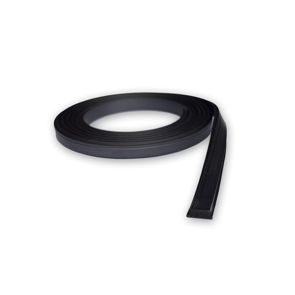 Gordon Glass Co.Flexible Magnetic Strip Insert for Swing Shower Doors - 84" Long, Dark Brown