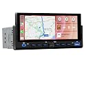 Junsun Carplay Radio 1 Din mit Rückfahrkamera, Wireless Android Auto