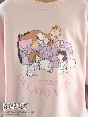 gelato pique PEANUTS スヌーピー 裏毛プルオーバー 新品 gelato pique(ジェラート ピケ)】コミック誕生75周年を迎える「PEANUTS