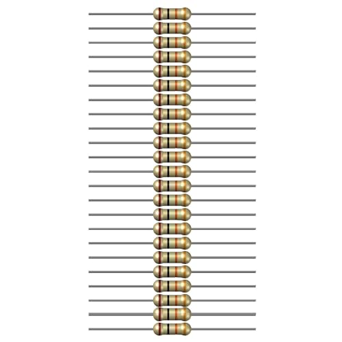 Image of 10k Ohm Resistor 1 /4W 5% Tolerance, Pack of 100 (10k Ohm)
