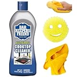 Bar Keepers Friend BUNDLE PACK Multi-Purpose Cooktop Cleaner, Fresh, 368 g + Multi-Purpose Scrub Cleaning Bundle.