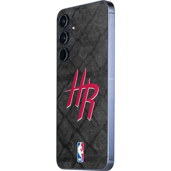 Skinit Decal Phone Skin Compatible with Galaxy A36 5G - Officially Licensed NBA Houston Rockets Dark Rust Design