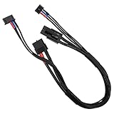 ハイテック XT60⇔タミヤタイプ 2S用コネクタケーブル HMJ463 ブラック系