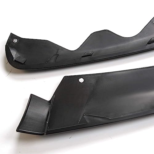 Image of PIT66 Front Lower Air Dam Deflector, Fit Ford Fusion 2013-2016 | Front Bumper Lower Valance Panel Replacement, Driver & Passenger Side Set, LH & RH Included, Replaces OEM FO1017100