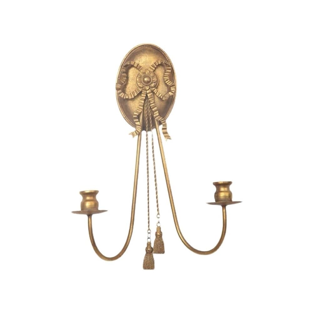 Candelabros Candelabro de Pared Vintage Dorado for Sala Estar, baño y Comedor Decoración