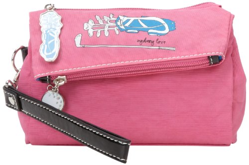 Sydney Love Pink Golf Wristlet,Pink,One Size