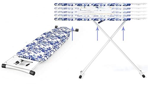ASSE da Stiro Multifunzionale, Spessore Pieghevole 7 Cm Risparmia Spazio ASSE da Stiro Hotel Appartamento Guardaroba Strumenti da Stiro - Image 4