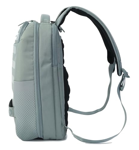 Hedgren Handle Medium Backpack, Grey/Green, One Size3