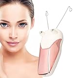 Gesichts-Threading Haaren Tfernung für Frauen, Elektrische Epilierer LED-Beleuchtung USB-Lade-Baumwoll-Threading Elektrischer Epilierer Elektrischer Baumwoll Faden Epilierer Haar