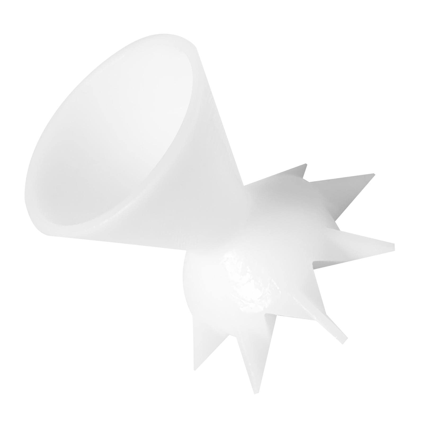 pologmase Flower Pour Funnel, Split Cup for Paint Pouring, Reusable Painting Paint Pour Cup Funnel for Acrylic Paint Resin Mixing Casting Making