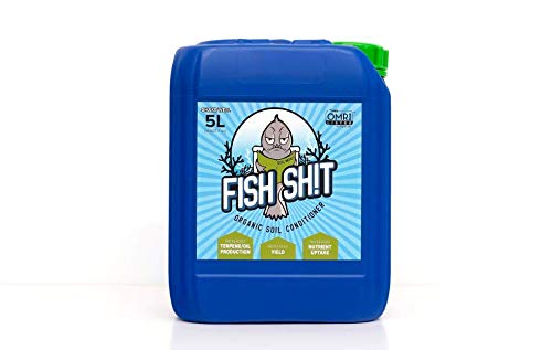 Fish Head Farms Organic Soil Conditioner 5Liter Organic Fertilizer for Increased Yield and Flavor - Plant Fertilizer, Plant Nutrients for Soil, Soilless, Hydroponic Farming - Garden Fertilizer