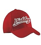 DIABLOS Champions Baseball Color Red Cap Hat (One Size)