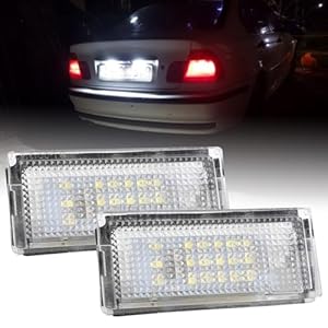 Autoxbert 2x LED Kennzeichenbeleuchtung E46 18SMD