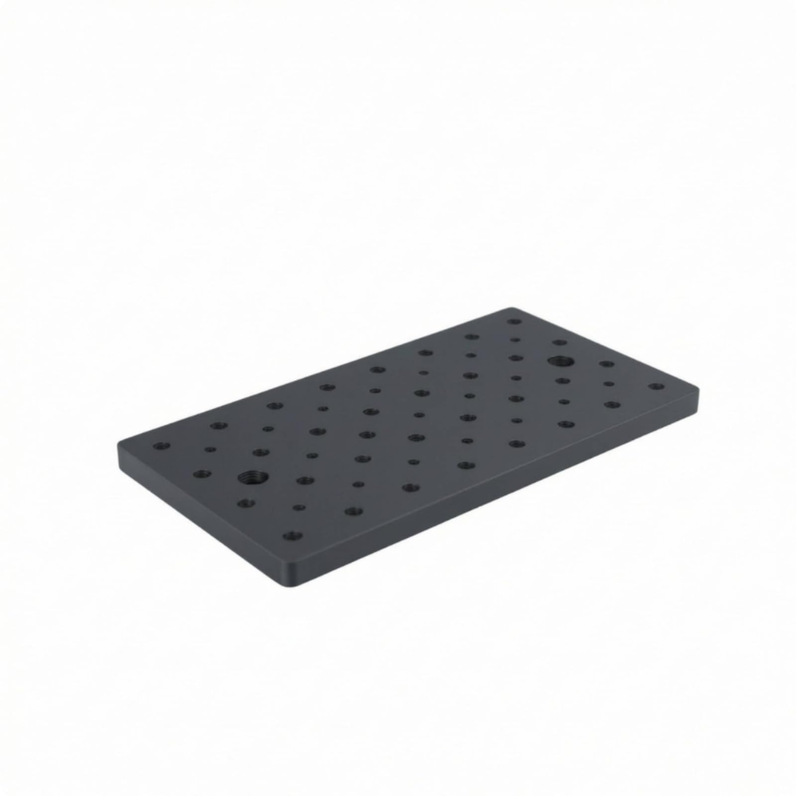 Sharplace Verzugsfrei Optisches Breadboard Robuste 10 mm Aluminiumplatte, hochsteif, Platte, für Optiklabor, Versuchsaufbau, Wissenschaftler, Laboranten, 100x200