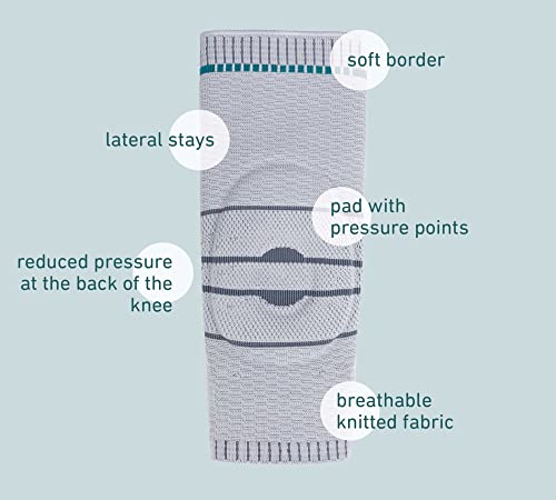 B:joynz Knee Support - Helps To Alleviate And Prevent Pain In The Knee During Everyday Activities - Beige, 1 #TOP2