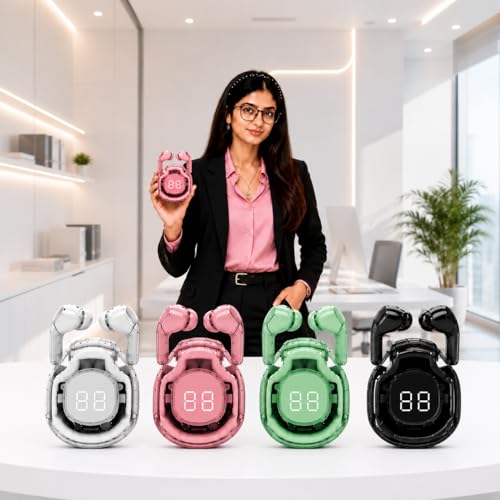 Image of UltraPods Pro Wireless Earbuds, Bluetooth 5.3 Auto Pairing, Compatible with iPhone and Android Phones (Random Colour)