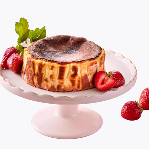 半熟で濃厚な味わいのバスクチーズケーキ 選べるフレーバー お取り寄せ 洋菓子 冷凍ケーキ 誕生日 クリスマス こんがり キャラメリゼ (09 ダブルベリー 1個) :B110-045