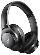 soundcore by Anker Q20i Hybrid Active Noise Cancelling Foldable Headphones, Wireless Over-Ear Bluetooth, 40H Long ANC Playt…