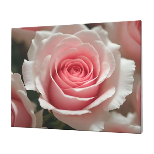 Peinture murale roses roses pour sublimer le salon familial