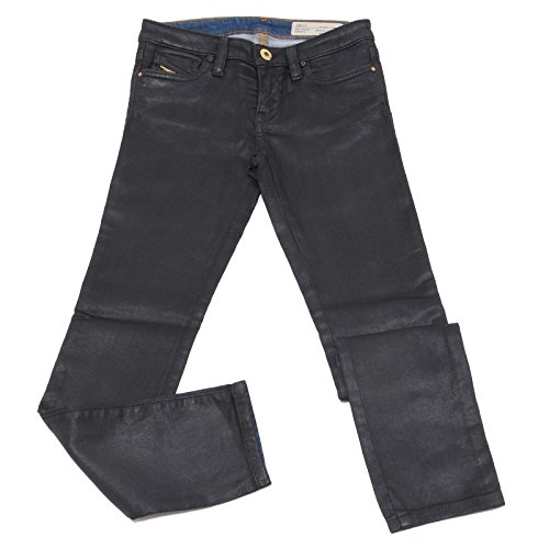 Pantalon skinny Diesel 7135S noir brillant l'excellence du denim kid