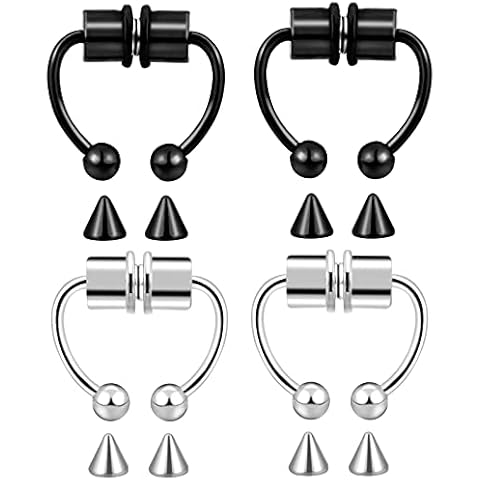ONESING Magnetic Septum Nose Rings Set Cover