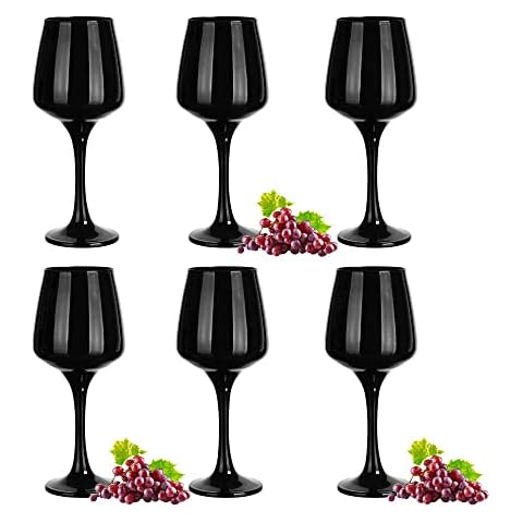Glasmark Wine Glass, White Wine Glasses, Red Wine Glasses, Wine Glasses, Original Design, Dishwasher Safe, Unique Shape and Style, Perfect for Home, Restaurants and Parties, Set of 6, 360 ml Cover