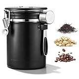 Materiali durevoli e cucchiaio inclusi: ogni scatola da caffè ermetica è realizzata in acciaio inossidabile per uso alimentare, resistente alla corrosione e durevole. Questa scatola per caffè macinato viene fornita con un pratico cucchiaio dosatore. Usa la scatola per caffè in grano per dosare con precisione il tuo caffè preferito. La scatola ermetica unisce bellezza e robustezza per l'uso quotidiano.