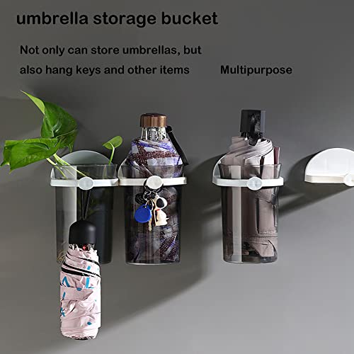 Setaria Viridis Umbrella Rack Stand Multifunction Umbrella Holder Stand For Entryway Wall-Mounted No Punching Removable Umbrella Stand Rack For Space Saving Organizer Long And Short Umbrella #TOP2